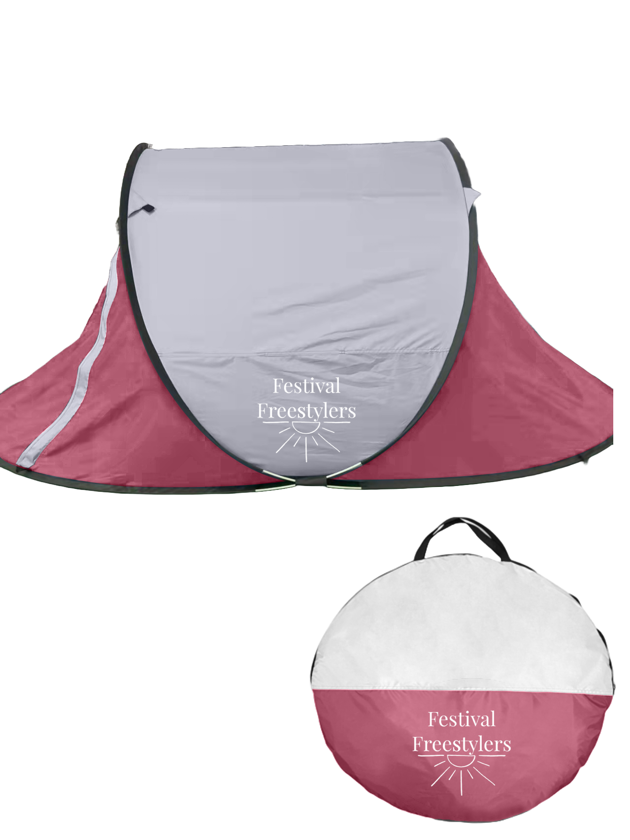 Festival Freestylers Pink Pop Up Tent